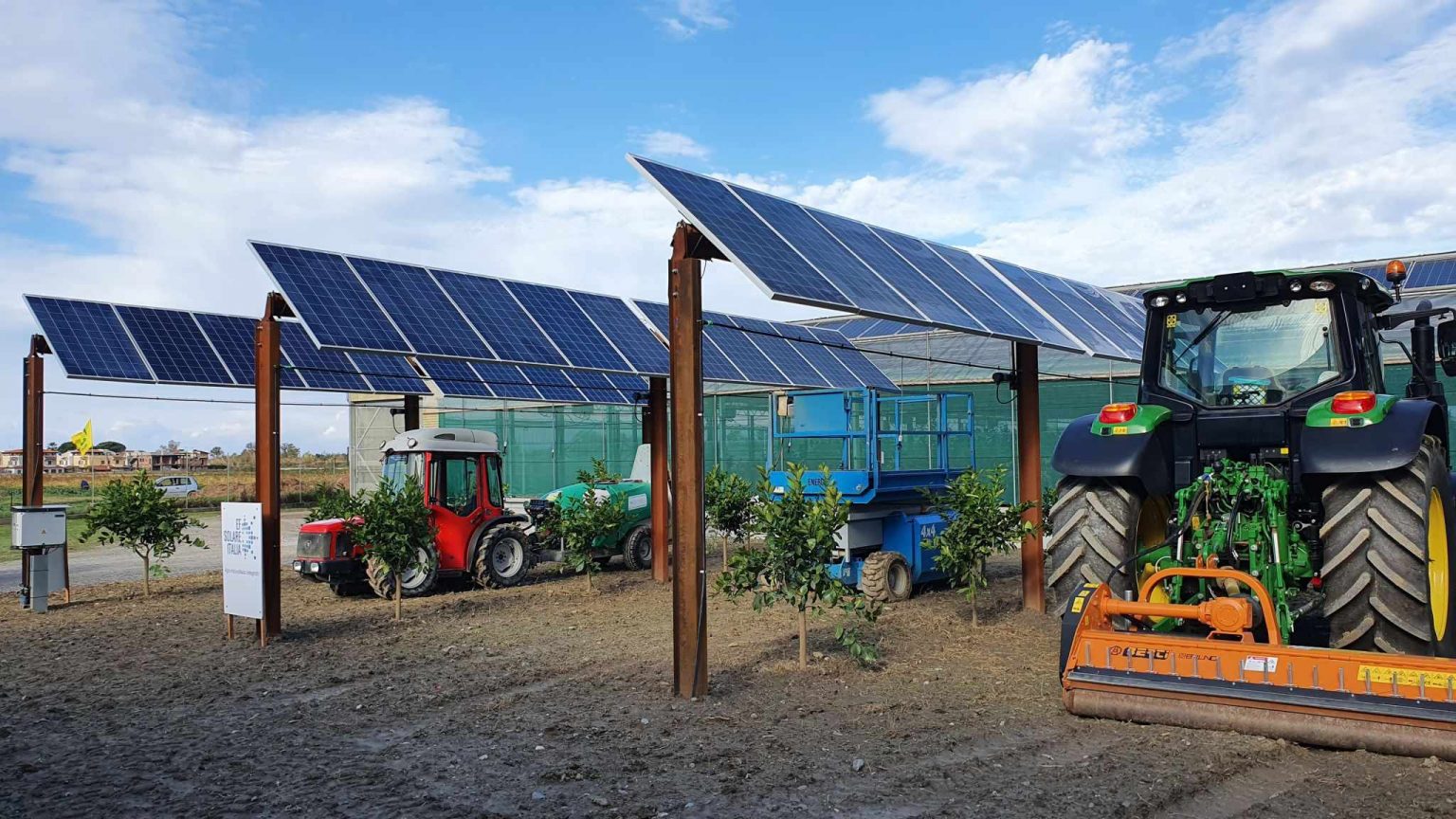 AGRIVOLTAICS AS A DRIVER OF EUROPE'S ENERGY TRANSITION - EF Solare Italia